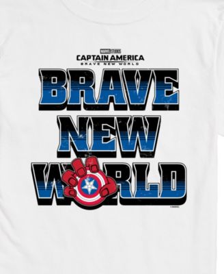 Men's Captain America Brave New World Short Sleeve T-Shirt