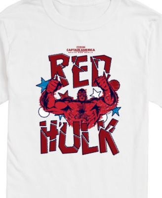 Men's Captain America Brave New World Red Hulk Short Sleeve T-Shirt
