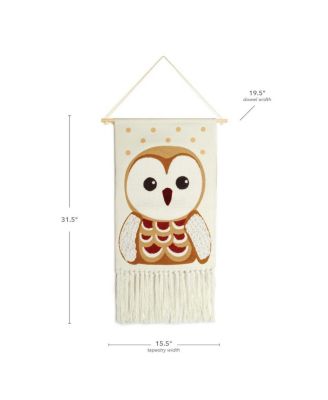 Owl Woven Tapestry