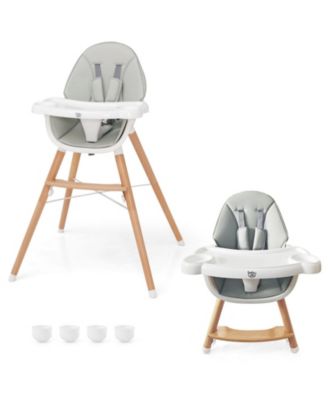 Boys High Chair with Dishwasher Safe Tray