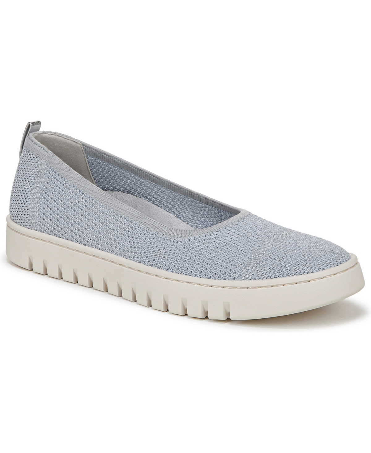 Womens Uptown Skimmer Knit Shoes - Cameo rose / gold knit fabric