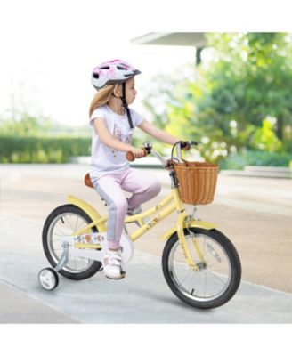 Slickblue 4–7 Year Old Kids Bicycle with Bell, Reflectors, and Adjustable Height Features