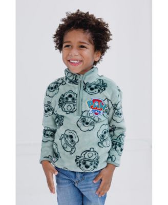 Boys Half Zip Woobie Sweatshirt