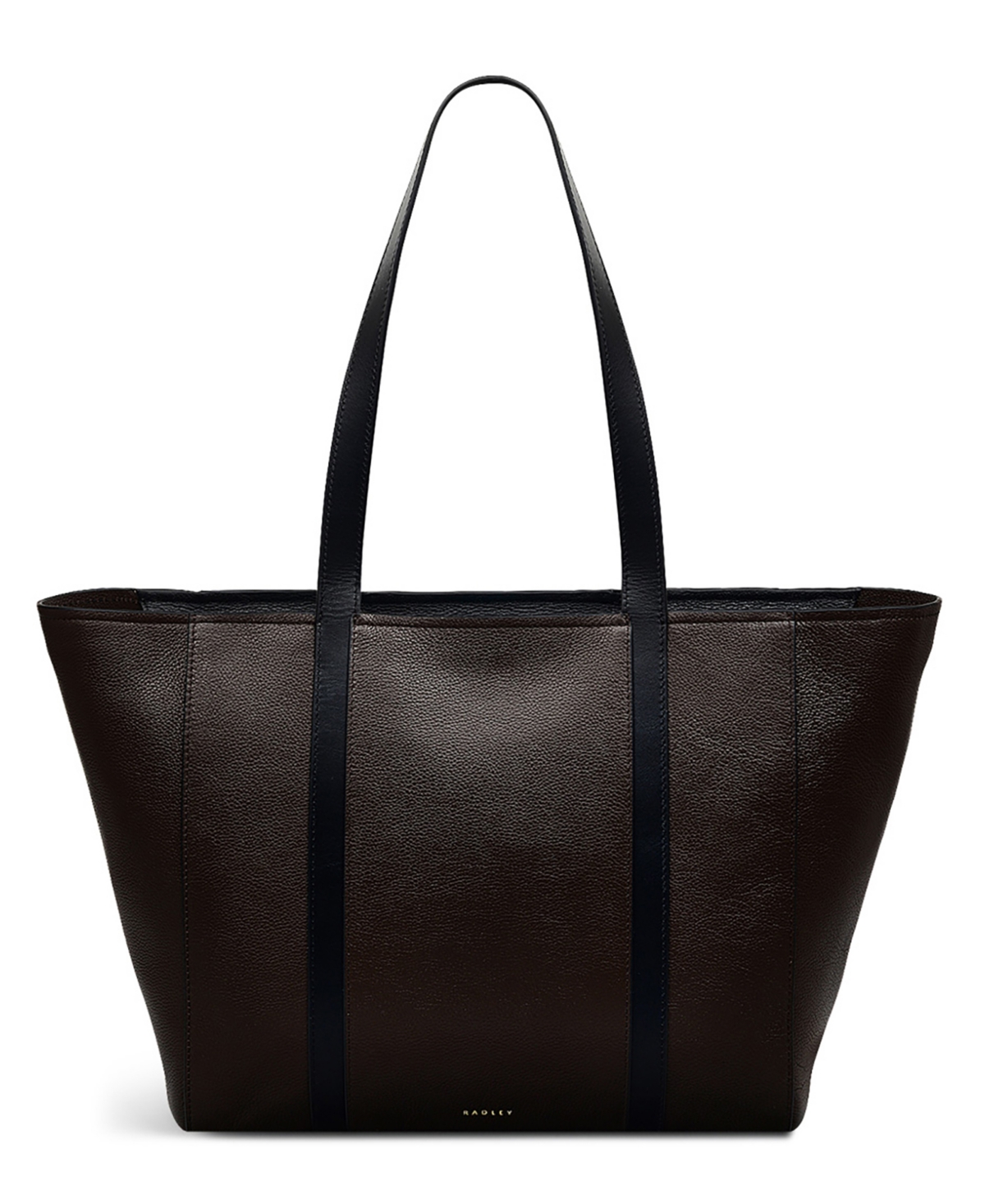 Radley London Knightsbridge Road Large Ziptop Tote Bag In Dark Oak