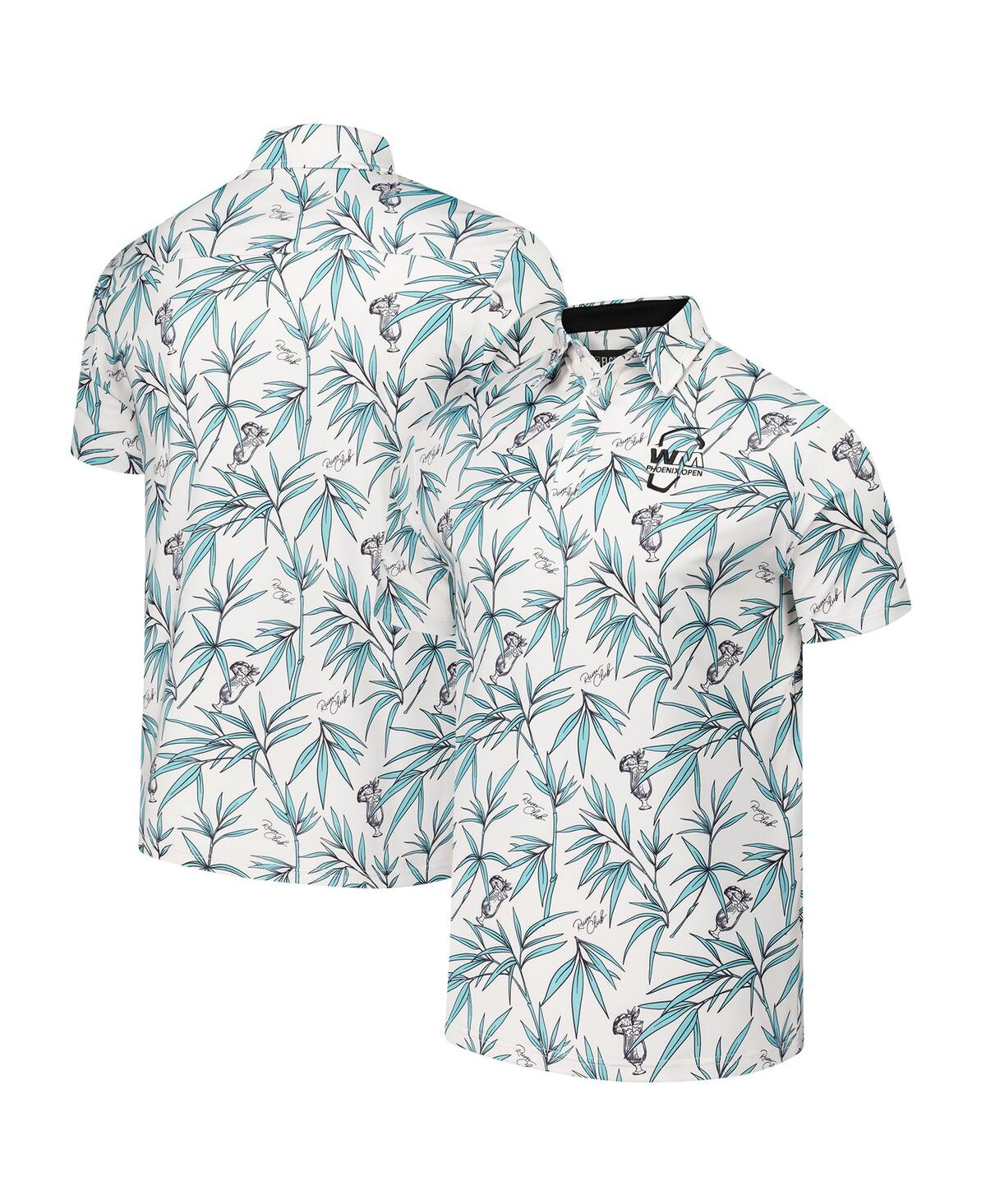 Men's White Wm Phoenix Open Rum Club Polo Shirt - White