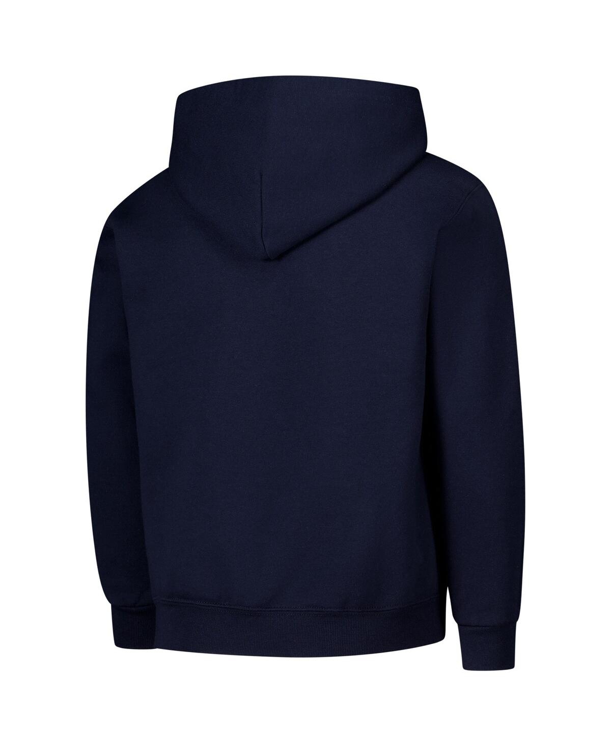 Champion Big Boys And Girls Navy Notre Dame Fighting Irish Basic Arch Hoodie In Navy