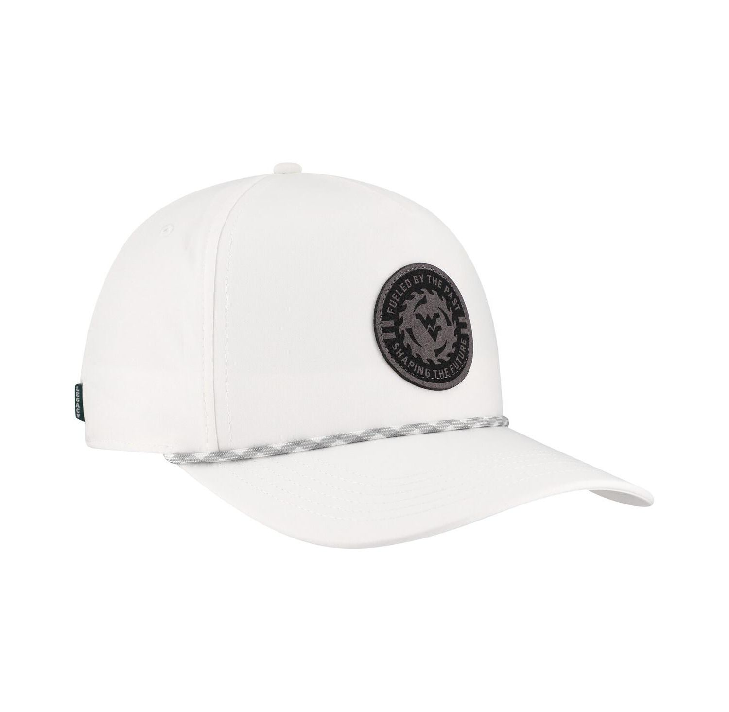 Men's White West Virginia Mountaineers Built on Bravery Caddy Adjustable Hat