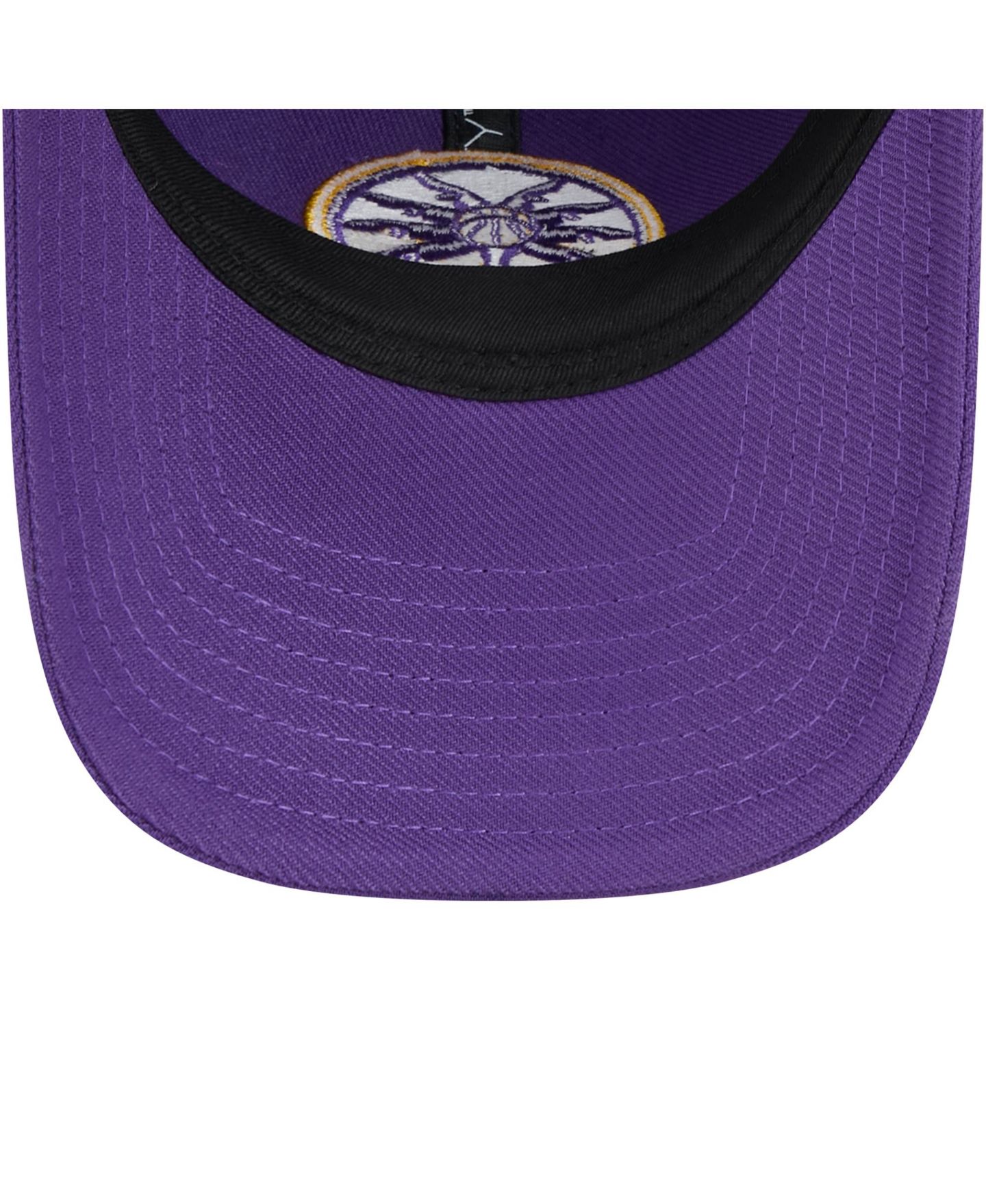 Кепка New Era Purple Los Angeles Sparks Core Logo 9TWENTY Adjustable Hat — фото 4