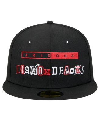 Men's Black Arizona Diamondbacks Ransom 59FIFTY Fitted Hat