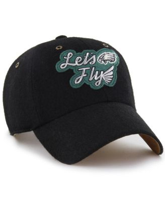 x Stoney Clover Lane Men's and Women's Black Philadelphia Eagles Field Goal Clean Up Adjustable Hat