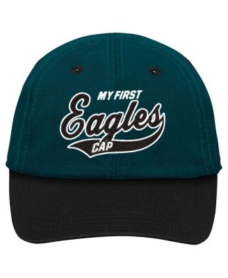 Baby Boys and Girls Green/Black Philadelphia Eagles My First Tail Sweep Slouch Flex&nbsp;Hat