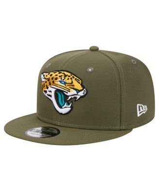 New Era - Men's Olive Jacksonville Jaguars Main 9FIFTY Snapback Hat