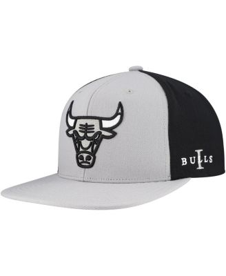 Men's Gray Chicago Bulls Core Snapback Hat