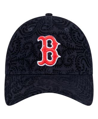 Women's Navy Boston Red Sox Flair 9TWENTY Adjustable Hat