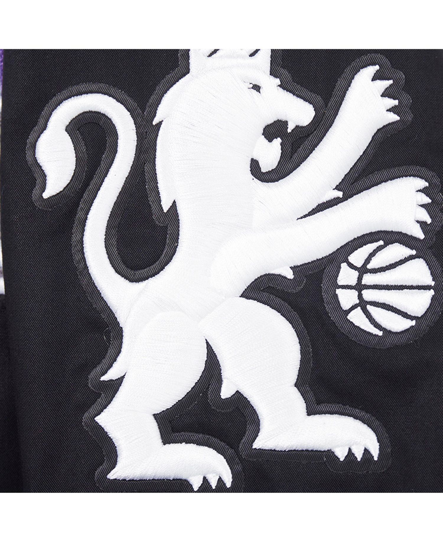 Men's Black Sacramento Kings Area Code Twill Full-Zip Jacket