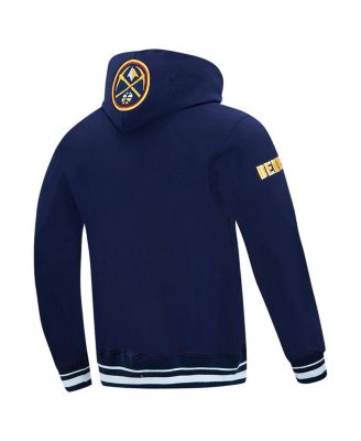 Men's Navy Denver Nuggets Area Code Pullover Hoodie
