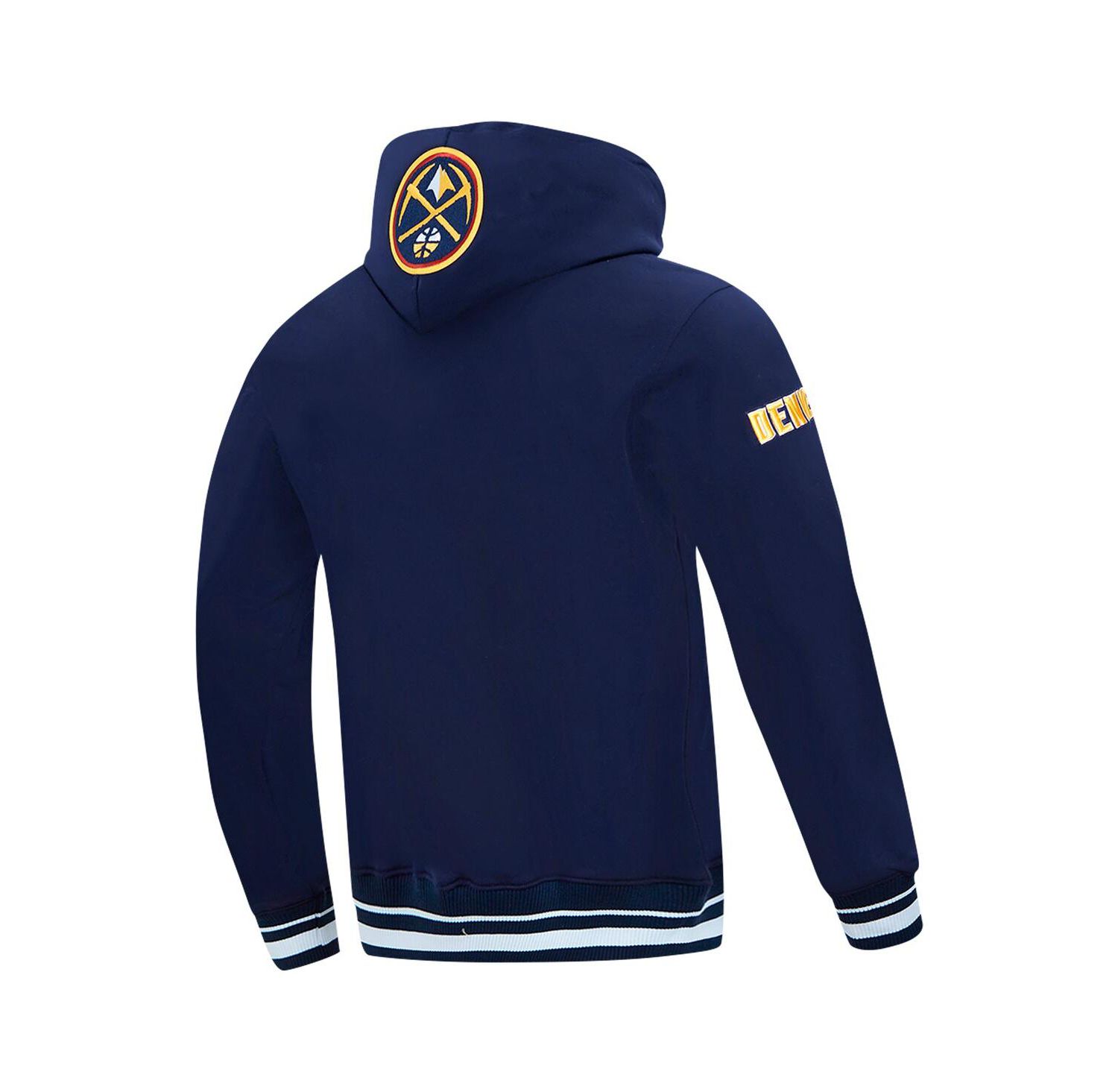 Men's Navy Denver Nuggets Area Code Pullover Hoodie