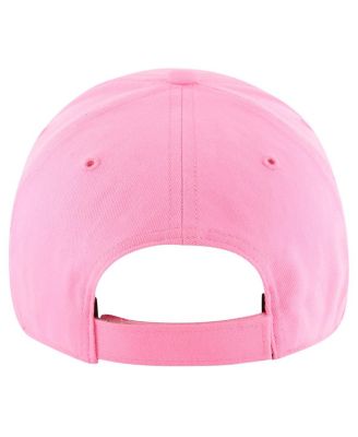 Big Girls Pink Washington Commanders Rose MVP Adjustable Hat