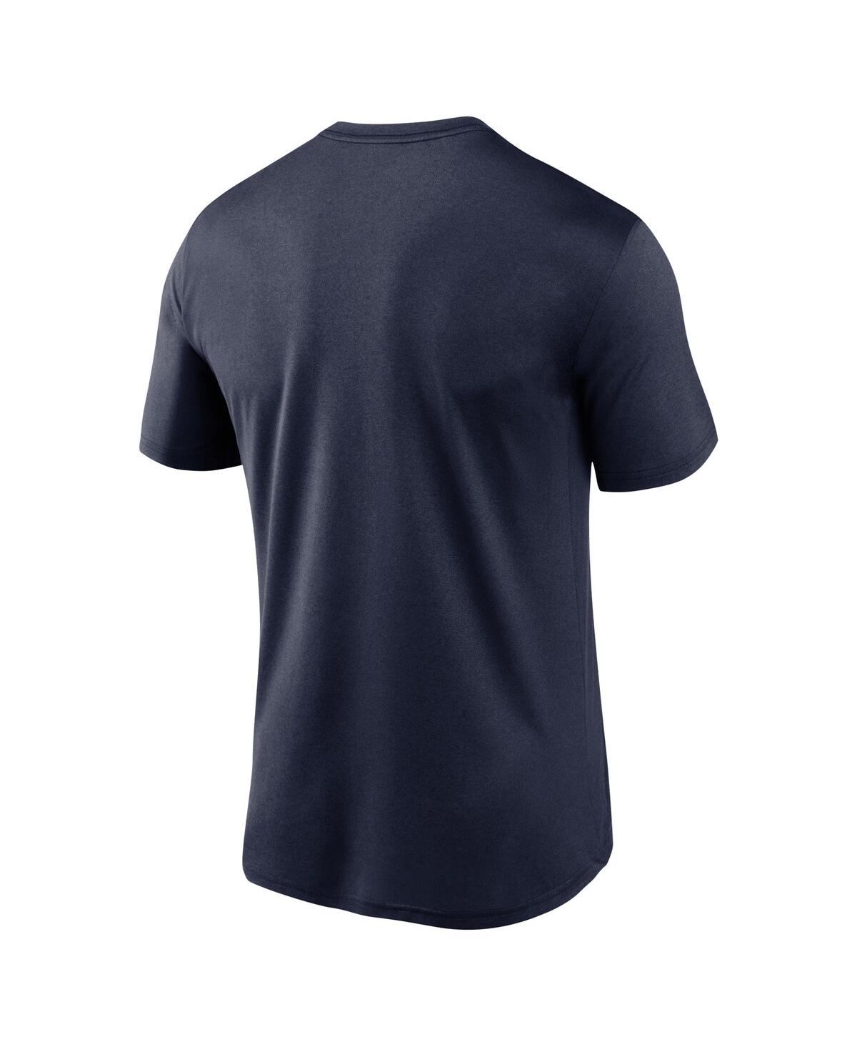 Nike Men's Navy Virginia Cavaliers Legend T-shirt In Gray