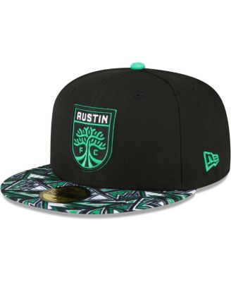 New Era - Men's Black Austin FC Element Tech Pack 59FIFTY Fitted Hat
