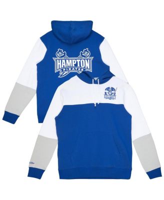 Mitchell & Ness - Men's Royal Hampton Pirates Fusion Fleece 2.0 Pullover Hoodie
