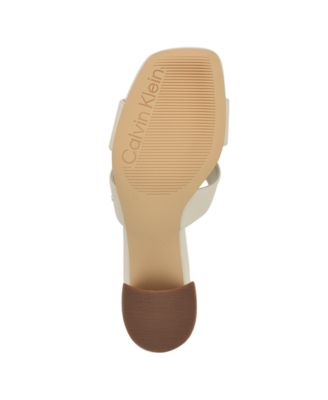 Women's Valery Logo Block Heel Slide Sandals