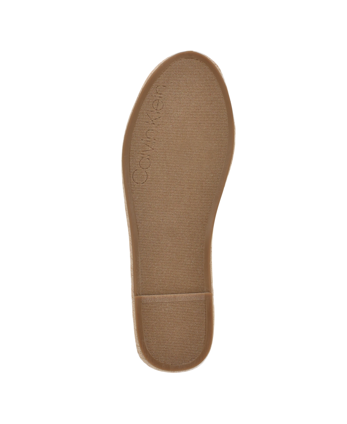 Calvin Klein Presley Woven Flat In White
