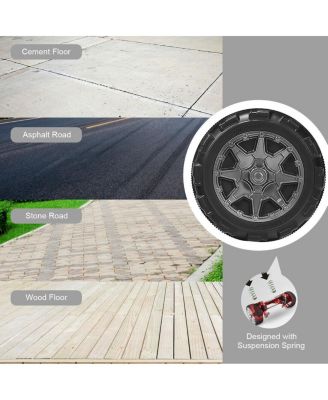 12V 2-Seater Ride on Car Truck with Remote Control and Storage Room