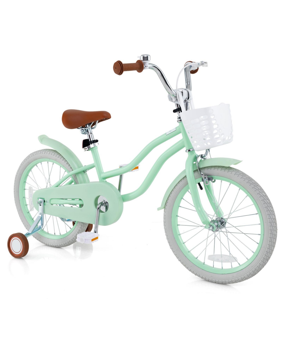 Kids Bike with Adjustable Seat and Bell for Kids 3-8 Years Olds