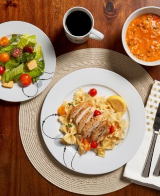 Jacqueline 16 Pc. Dinnerware Set, Service for 4 