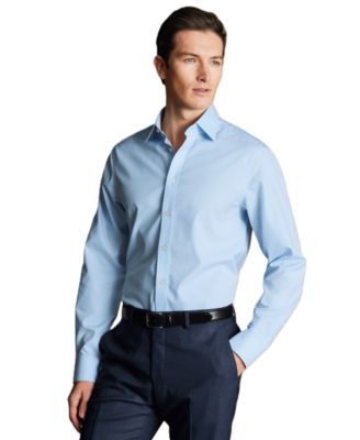 Men's Slim-Fit Poplin Shirt