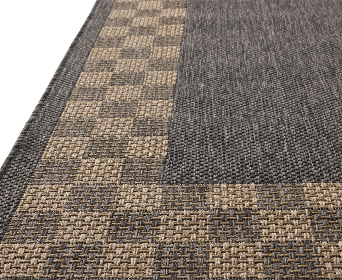 Chris Loves Julia Providence Prc-01 7'6''x10' Area Rug In Charcoal