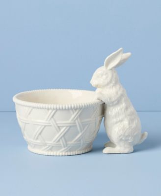 Wicker Creek Bunny Candy Dish