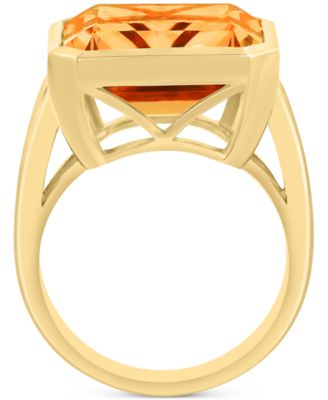 EFFY&reg; Citrine Statement Ring (11 ct. t.w.) in 14k Gold over Silver (Available in Blue Topaz)
