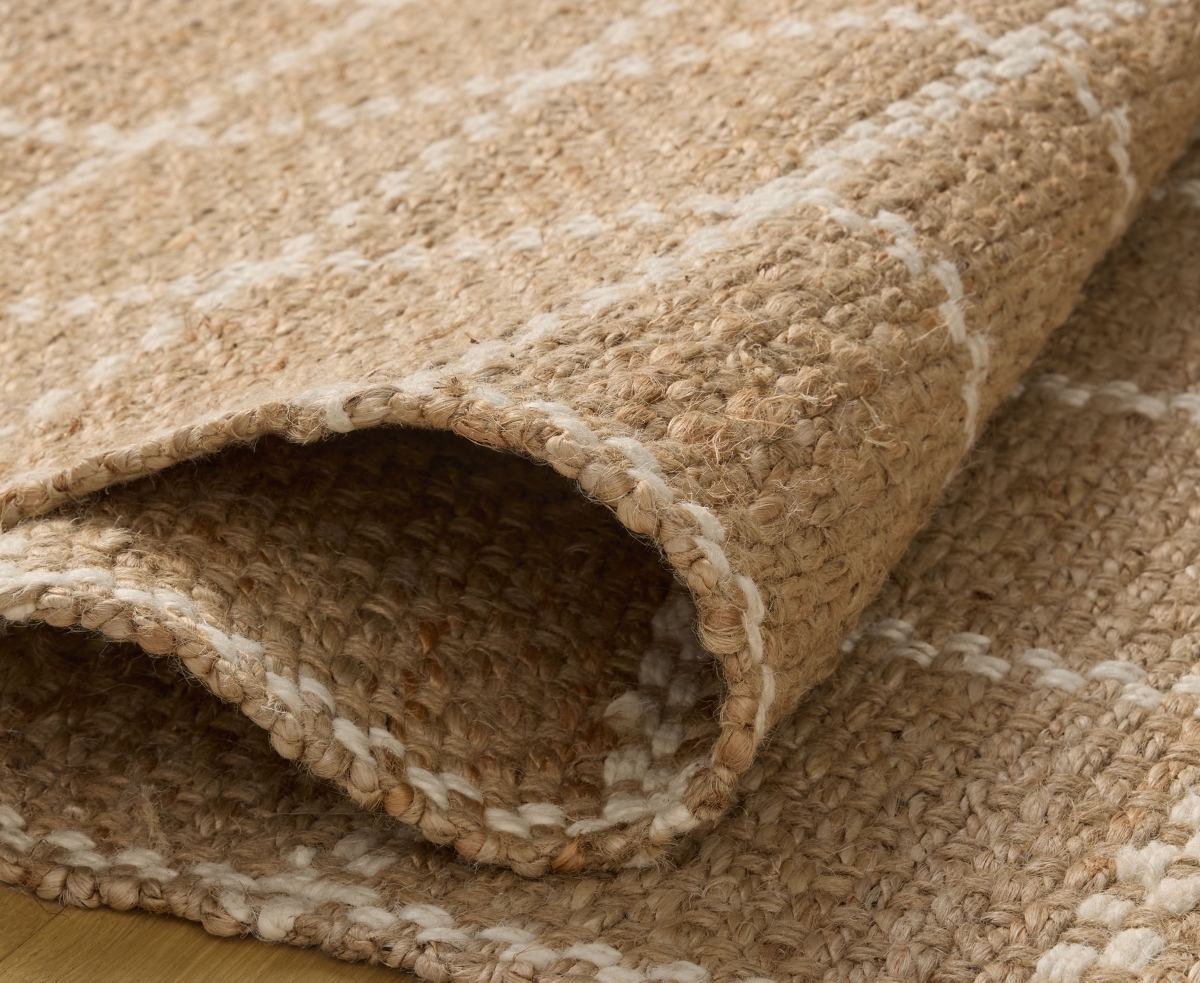 Chris Loves Julia Fletcher Fle-01 3'6''x5'6'' Area Rug In Tan,ivory