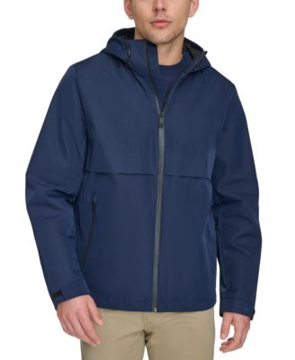 Dockers - Men's Hooded Rain Jacket