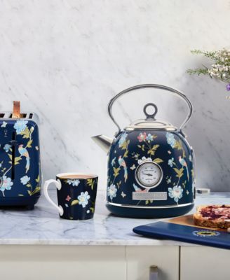 Floral-Print 1.7L Electric Dome Kettle