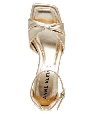 Women's Jessie Ankle Strap Two Piece Dress Sandals 