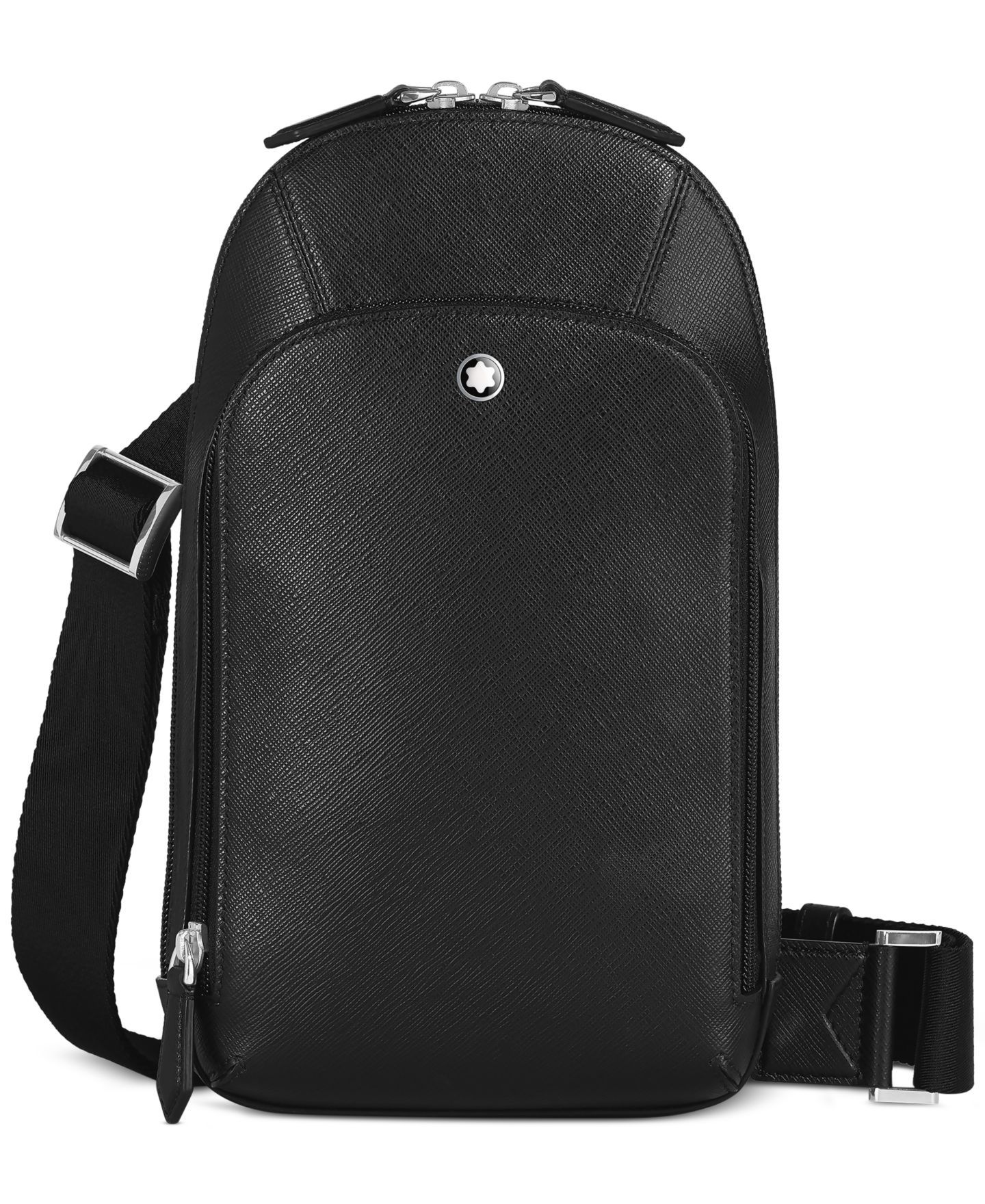 Мужская сумка Montblanc Sartorial Leather Sling — фото 1