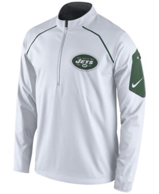 Nike - Men's New York Jets Alpha Fly Rush Quarter-Zip Jacket