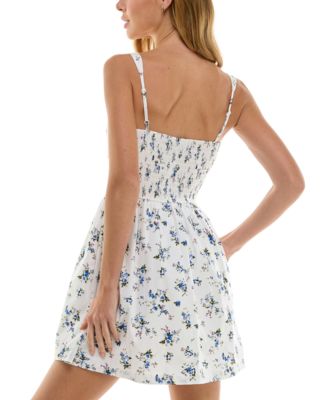 CHICLINE[チックライン] HIDE AND SQUARE NECK BELT FLARE DRESS Trixxi Juniors' Square-Neck Corset Fit & Flare Dress - Macy's
