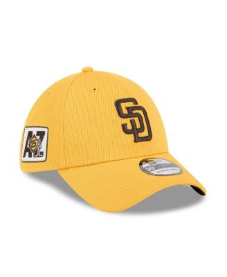 New Era - Men's Yellow San Diego Padres 2025 Spring Training 39THIRTY Flex Hat