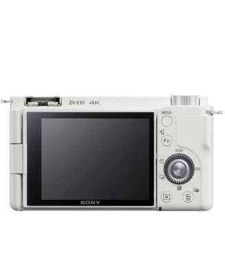 ZV-E10 Mirrorless Camera, White