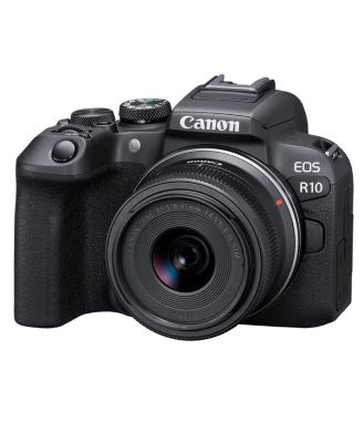 EOS R10 Mirrorless Camera with 18-45mm Lens Content Creator Kit