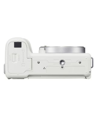 Sony Alpha ZVE10 II APS-C Interchangeable Lens Mirrorless Content Creators Camera Kit and 16-50mm Lens Kit (White)