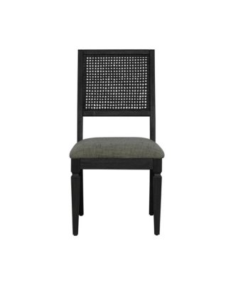 Panel Back Side Chair (RTA), Blackstone Finish