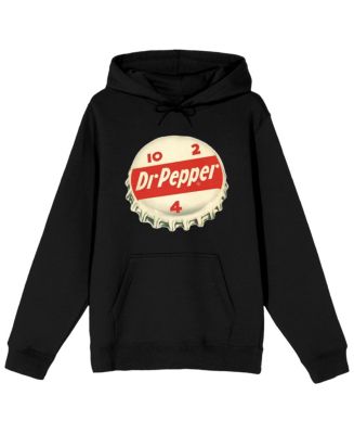 Dr. Pepper Men's Dr Pepper Bottle Cap Black Sweatshirt-4XL - Macy's