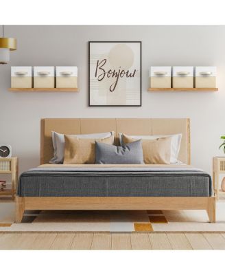 6 Pack 11" Two Tone Foldable Storage Cubes with Handles - Perfect for clothes, toys, books, linens, and more