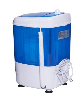 5.5 lbs Portable Semi Auto Washing Machine for Small Space
