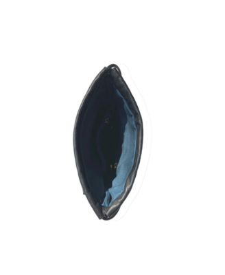 Black Leather Bucket Bag Medium Size Leopard Print Purse for Women with Drawstring Design